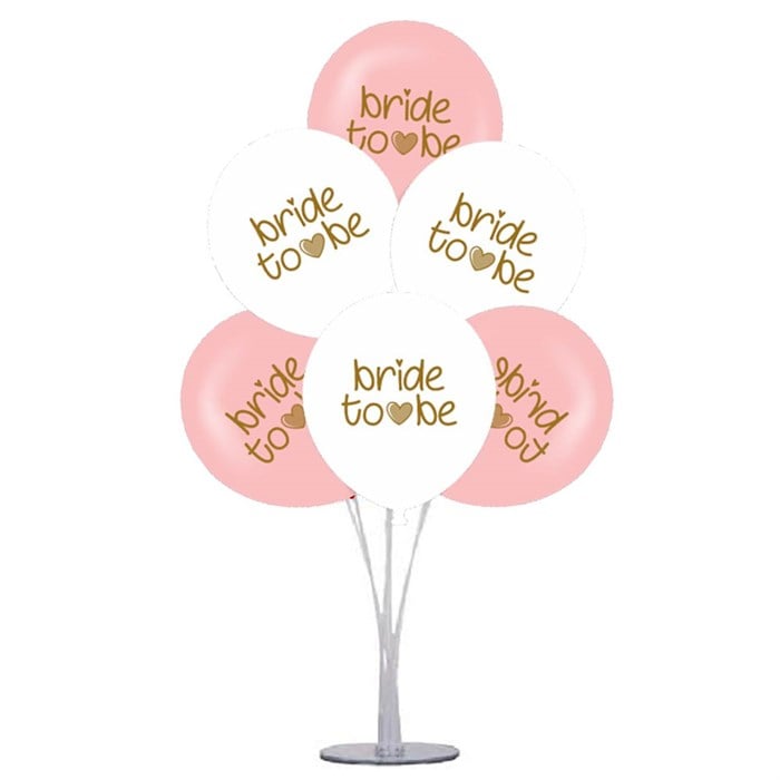 Ayaklı Balon Standı - Bride To Be Balonlu