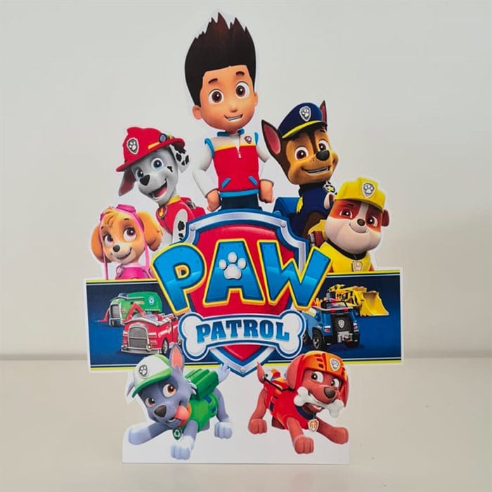 Ayaklı Dekor Pano - Paw Patrol - 29 cm