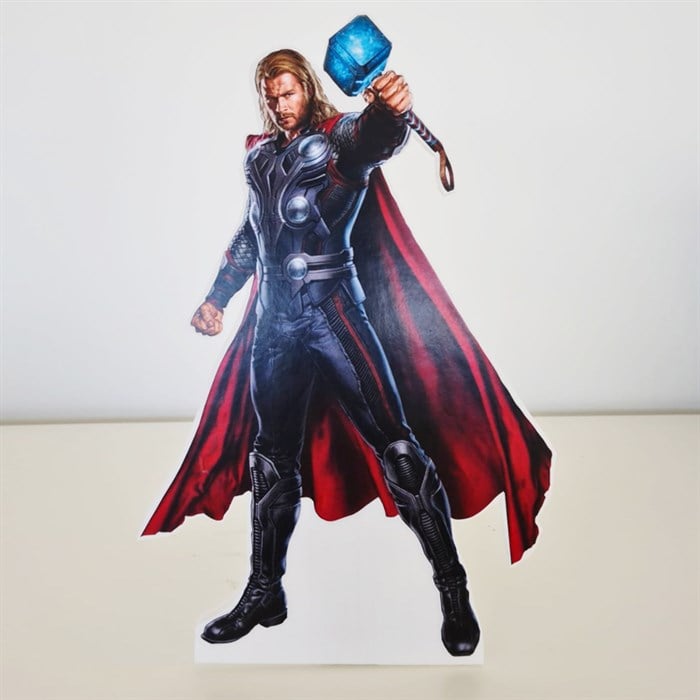Ayaklı Dekor Pano - Avengers Thor - 30 cm