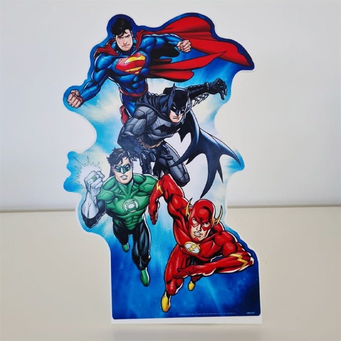Ayaklı Dekor Pano - Justice League - 30 cm