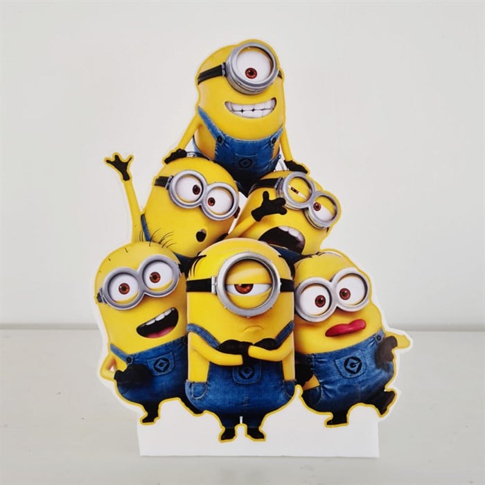 Ayaklı Dekor Pano - Minions - 30 cm