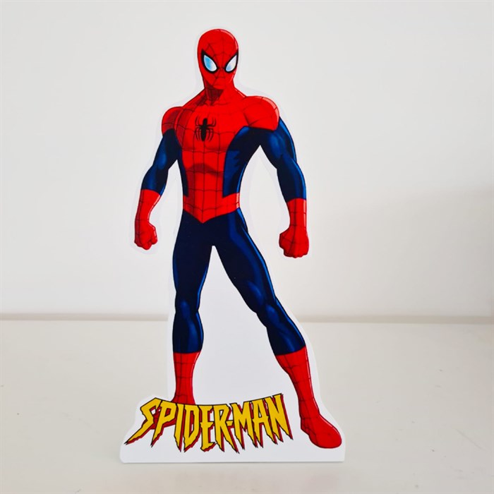 Ayaklı Dekor Pano - Spiderman - 29 cm