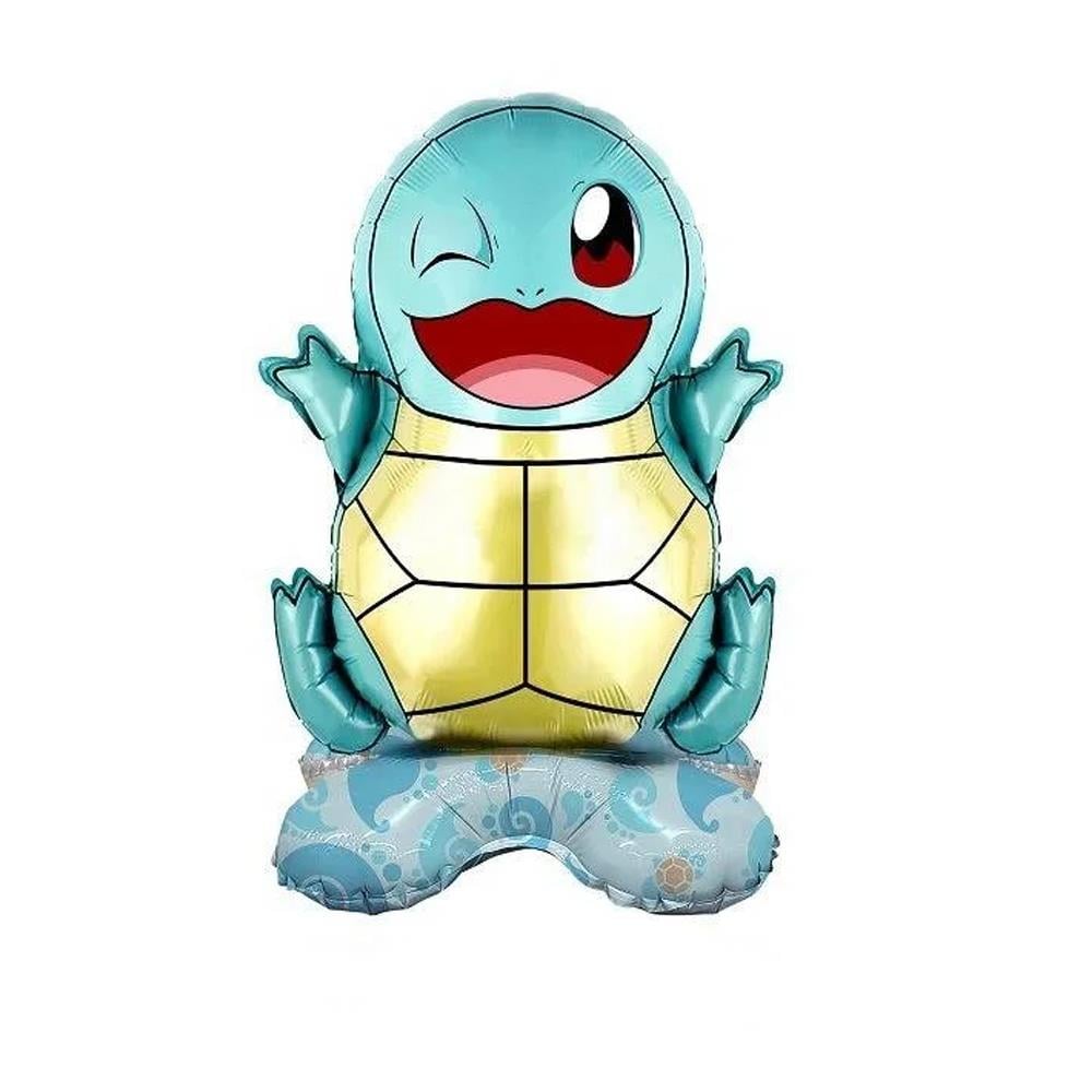 Ayaklı Pokemon Squirtle Folyo Balon
