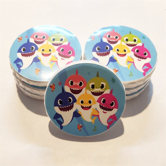 Baby Shark Konsepti Hediyelik Sabun - 5 Adet
