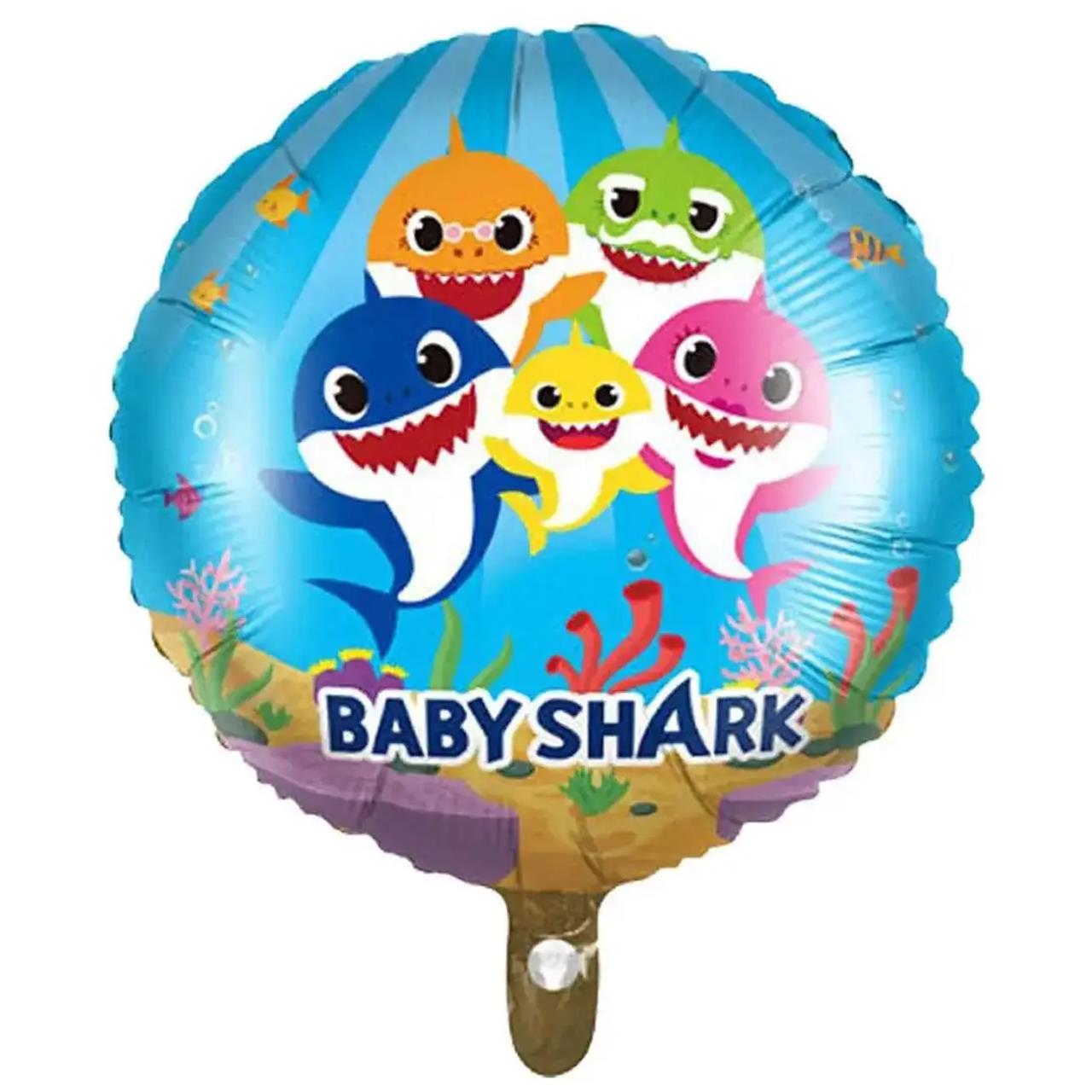 Baby Shark Partisi Folyo Balon