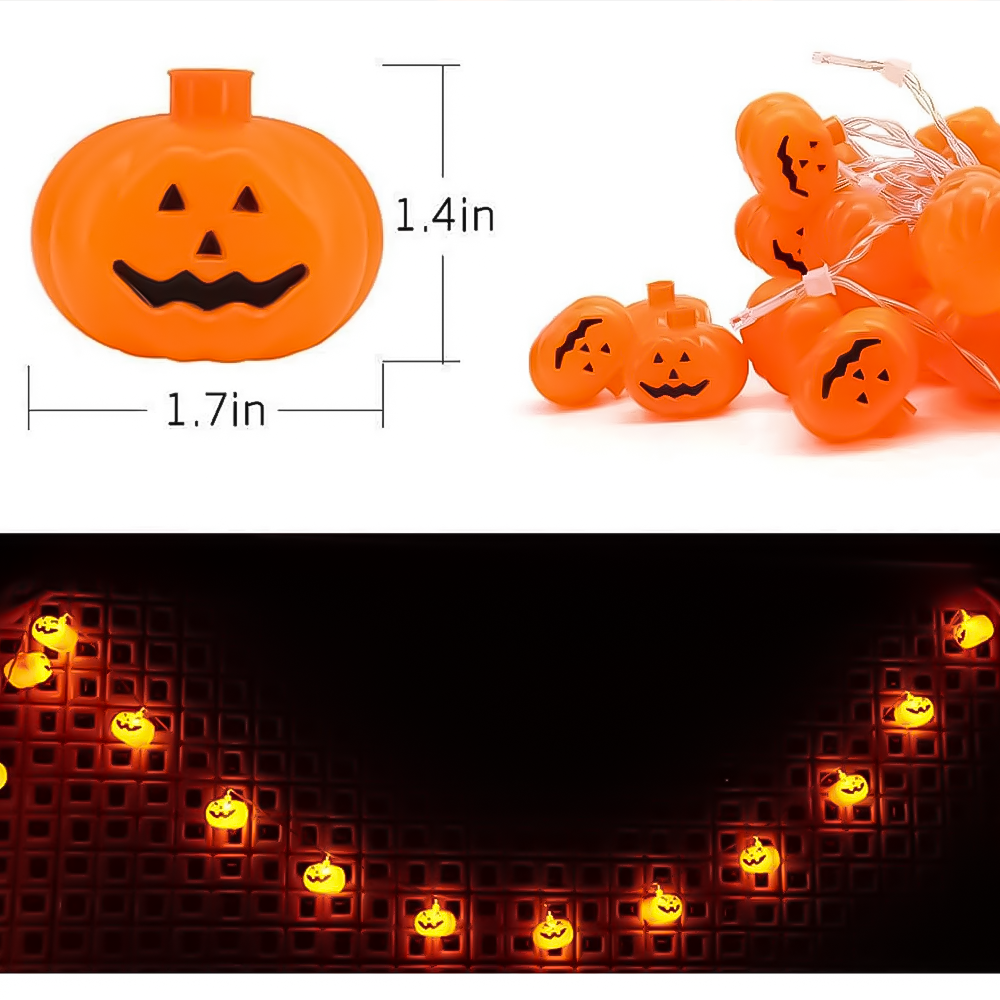 Balkabağı Led Işık Zinciri 2 m