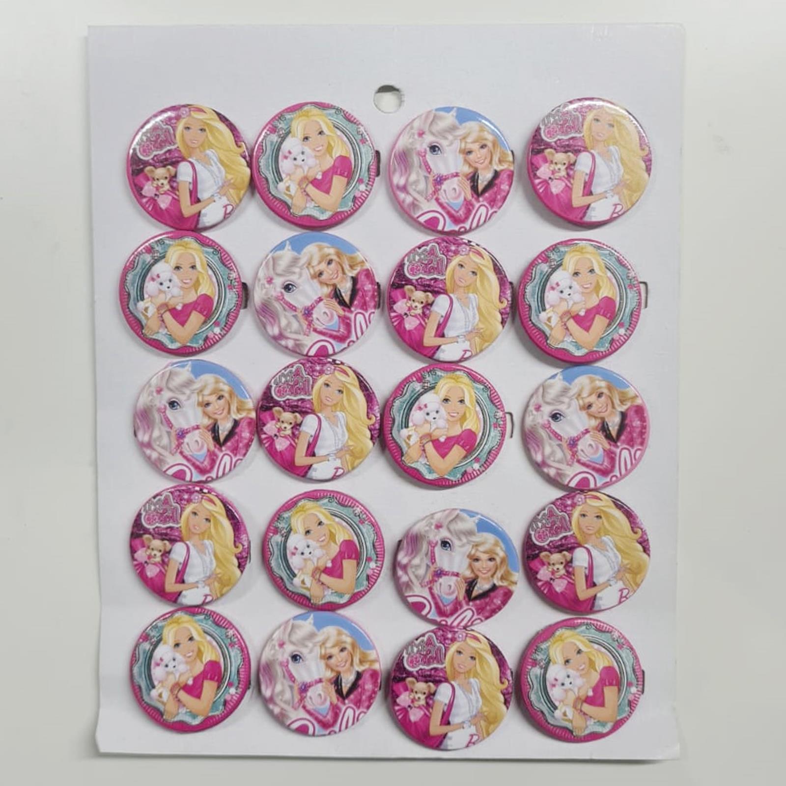 Barbie Hediyelik Rozet - 5 Adet