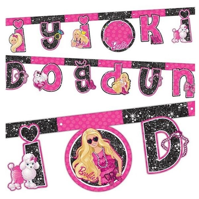 Barbie İyi ki Doğdun Yazısı