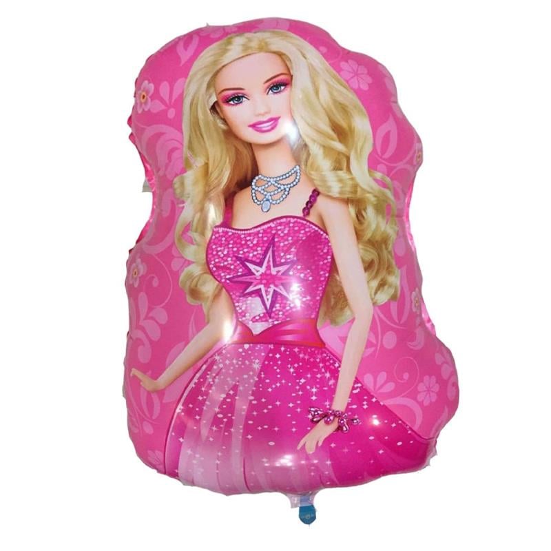 Barbie Konseptli Özel Kesim Folyo Balon
