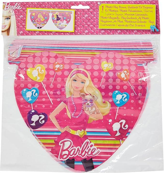 Barbie Temalı Bayrak Banner