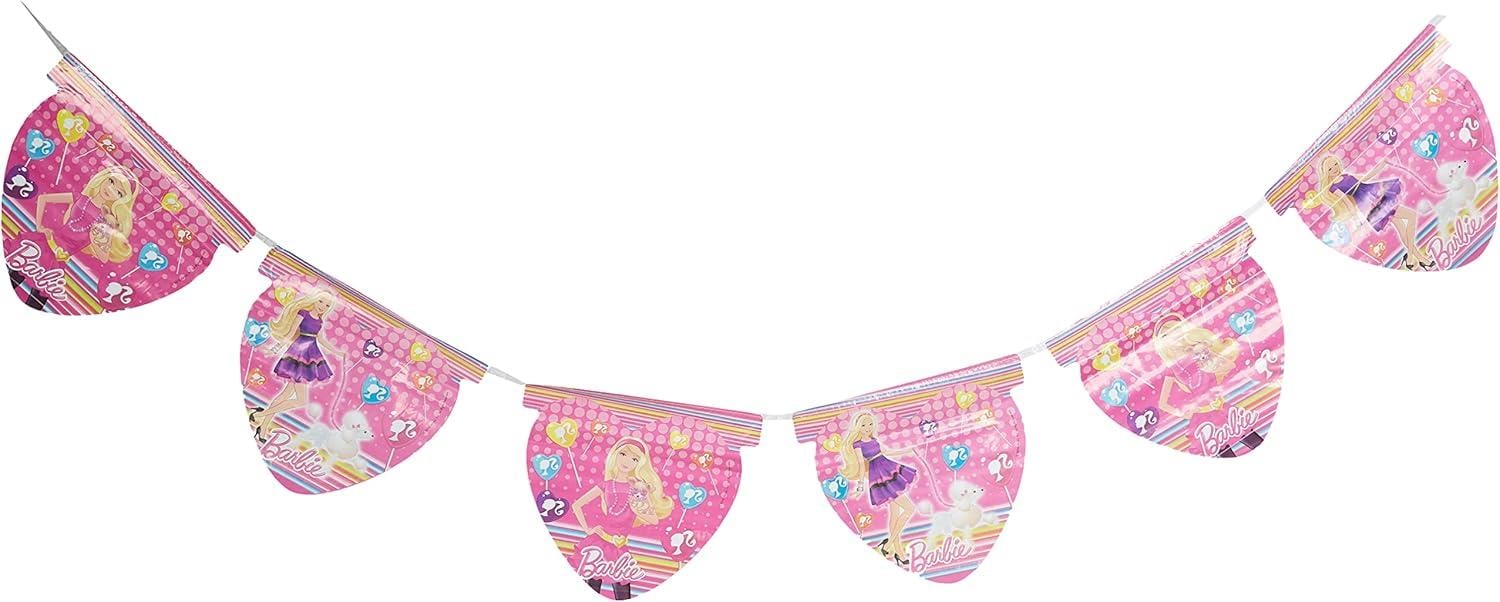 Barbie Temalı Bayrak Banner