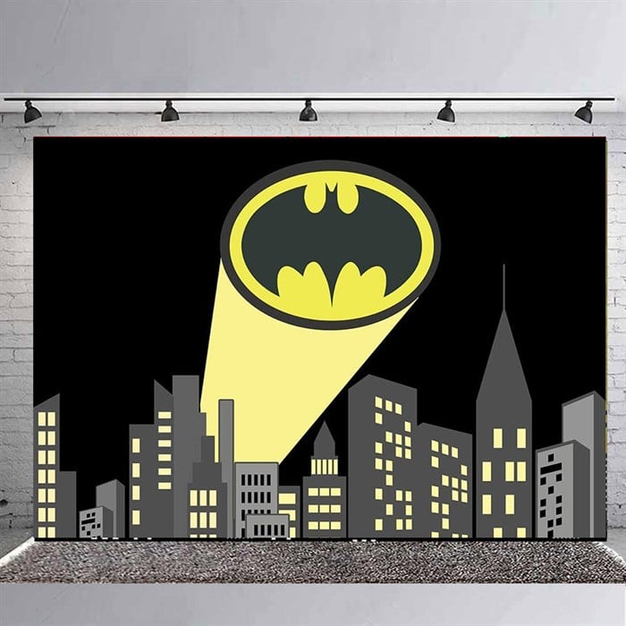 Batman Doğum Günü Branda Afişi - 70 cm - 100 cm