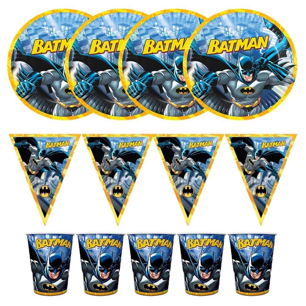 Batman Doğum Günü Parti Seti 8 Kişilik