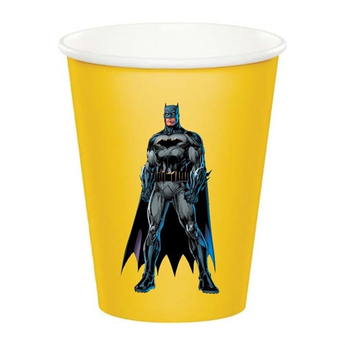Batman Stickerlı Bardak - 8 Adet