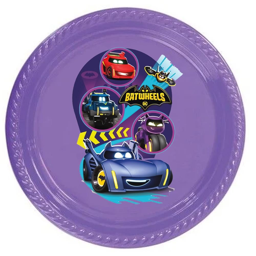 Batwheels Temalı Tabak 5'li
