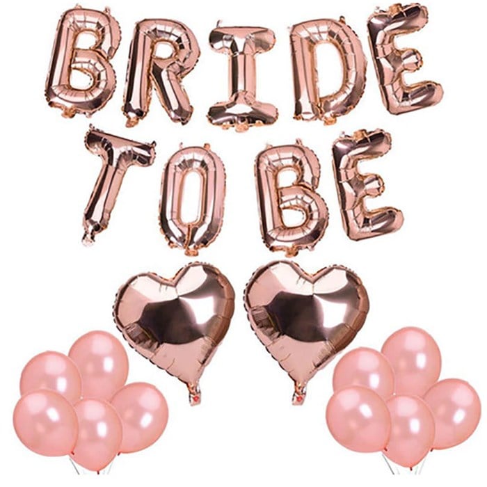 Bekarlığa Veda Kalp Balonlu Set