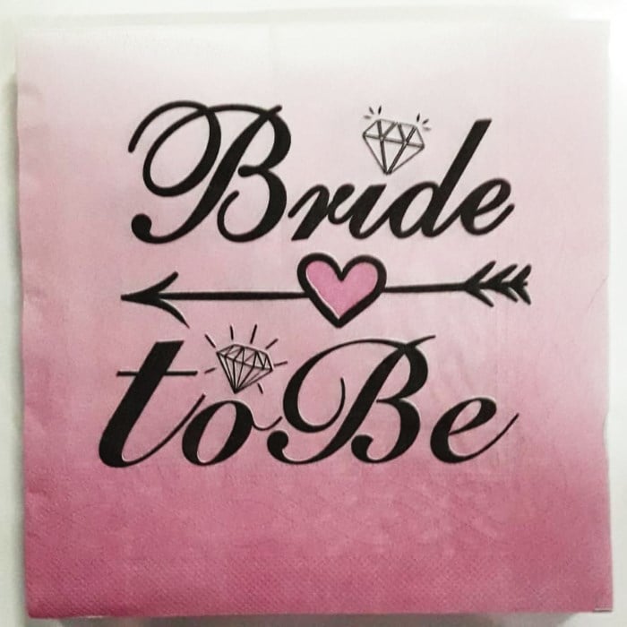 Bekarlığa Veda Partisi Peçete - 20 Adet