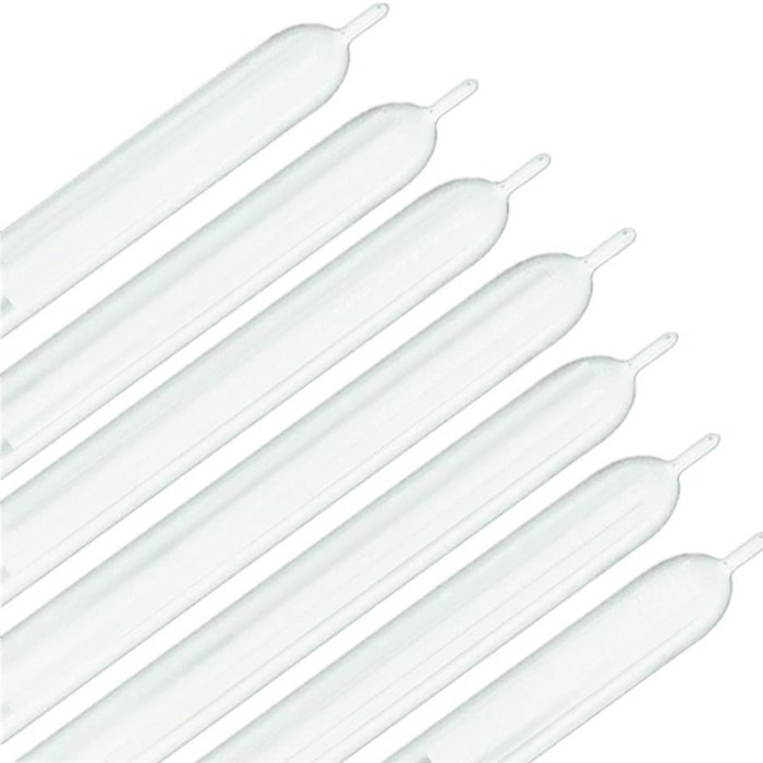 Beyaz Sosis Balon 10 Adet