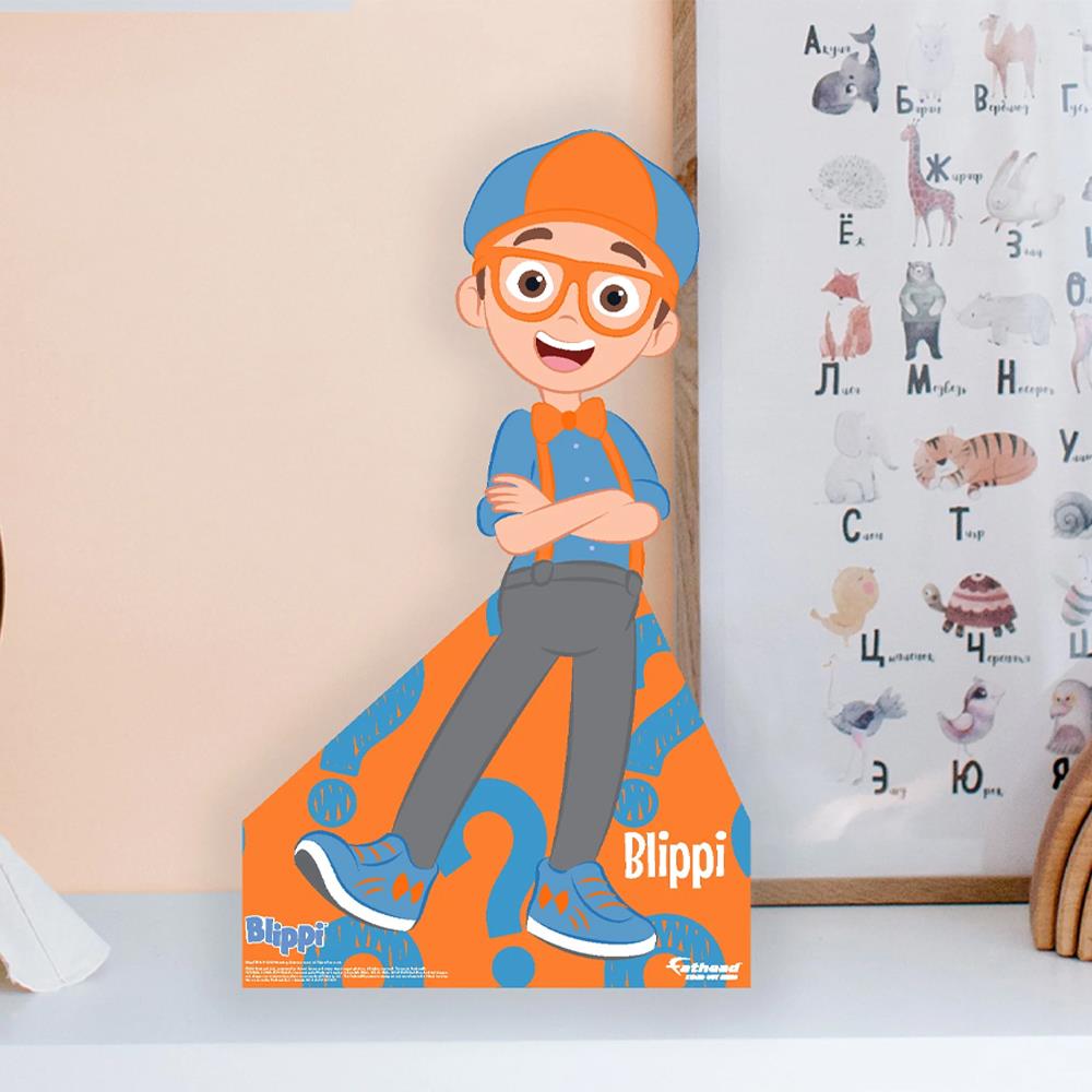 Blippi Temalı Ayaklı Dekor Pano 30 cm