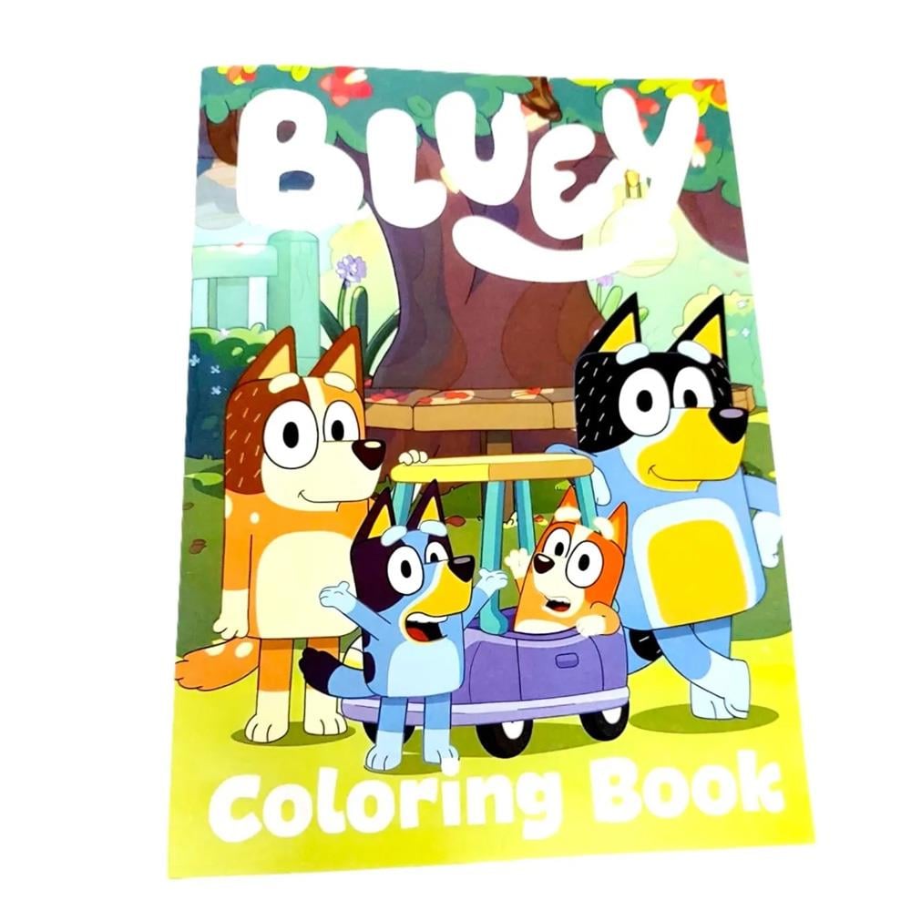 Bluey Temalı Boyama Kitabı 1 Adet