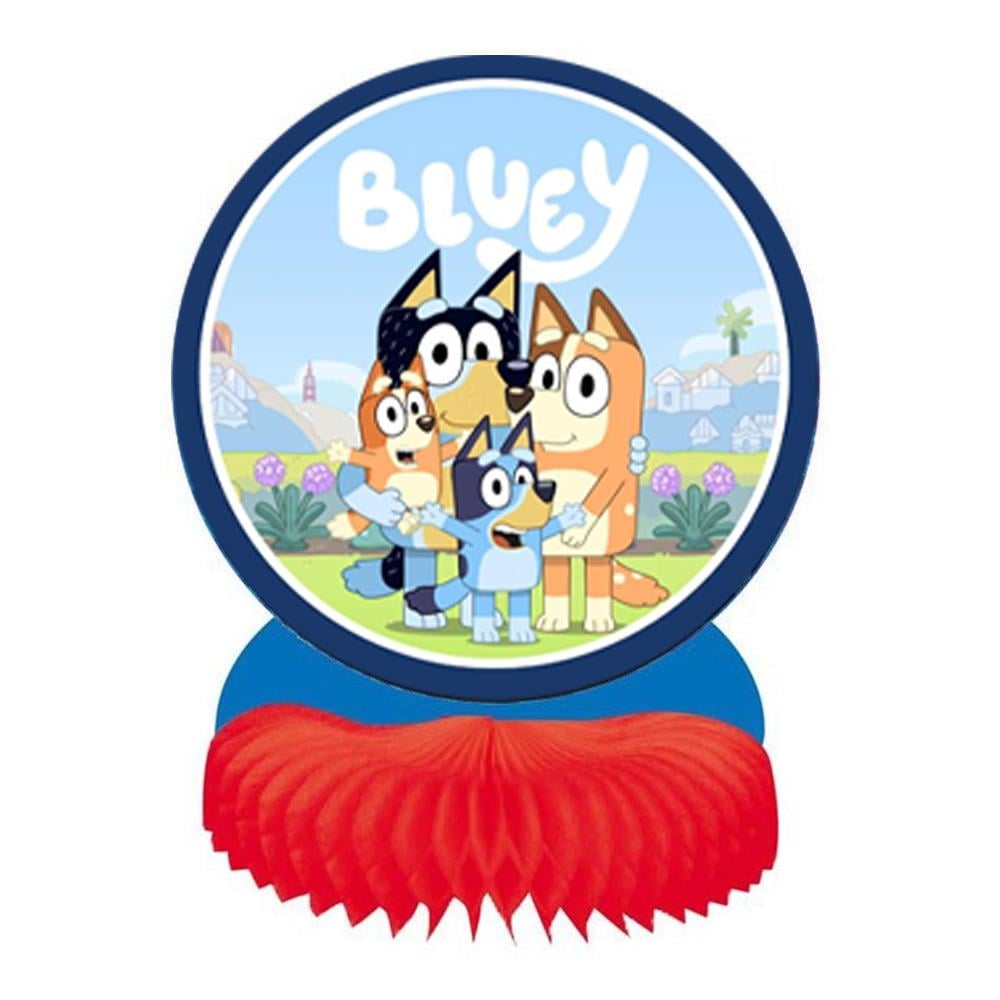 Bluey Temalı Masa Orta Süsü
