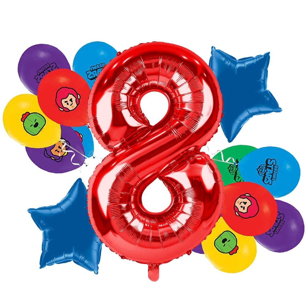 Brawl Stars Yaş Seçenekli Balon Seti