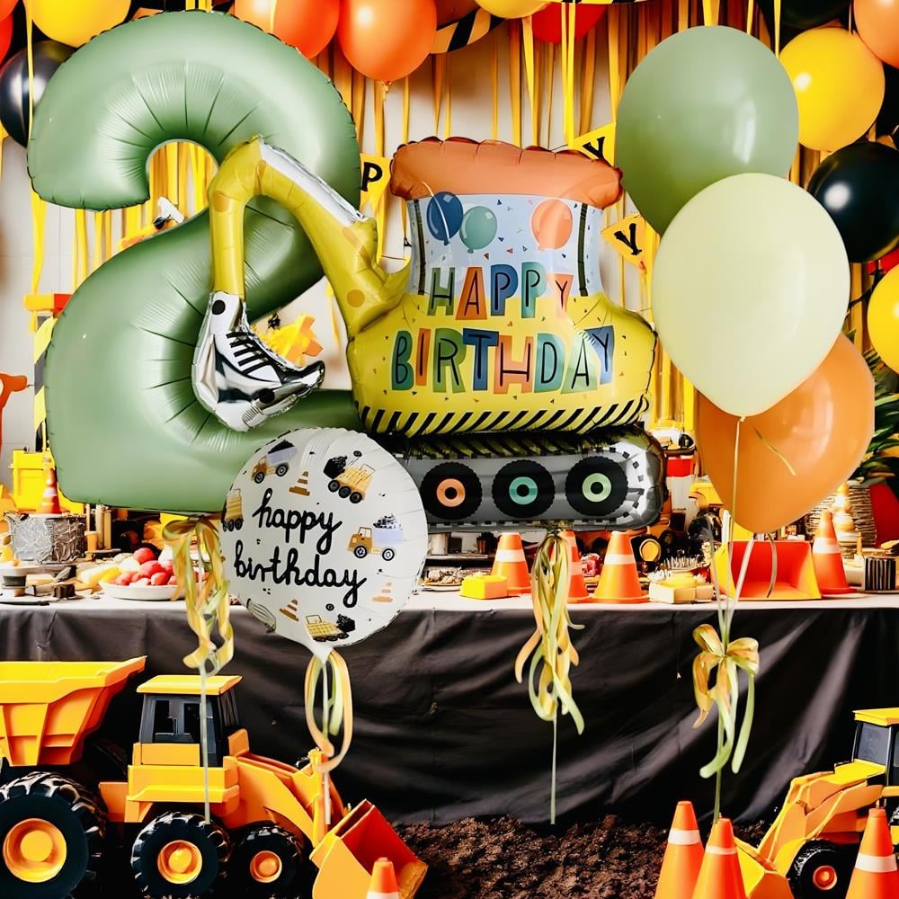 Büyük Excavator Folyo Balon 100 cm