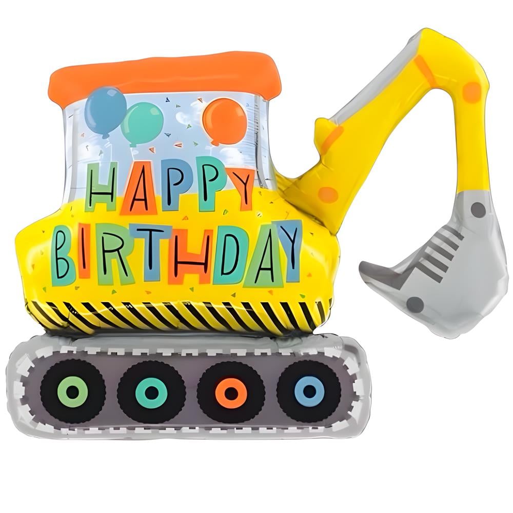 Büyük Excavator Folyo Balon 100 cm