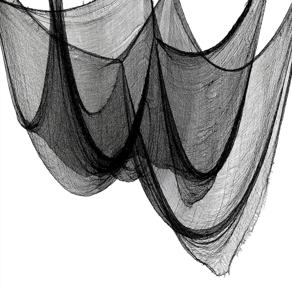 Cadılar Bayramı Turuncu Dekor Perde