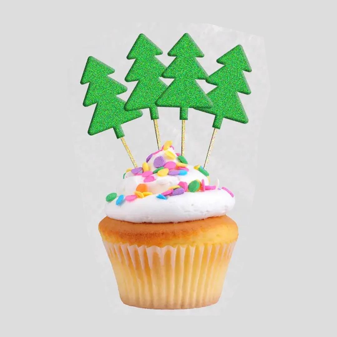 Çam Ağacı Şeklinde Eva Kürdan 10 Adet