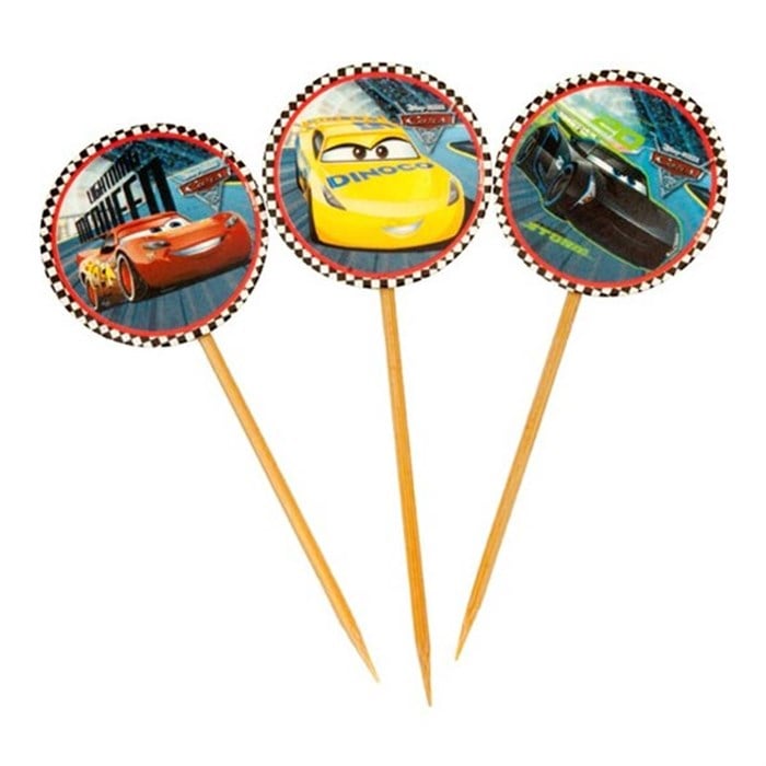 Cars Lisanslı Kürdan Set - 10 Adet