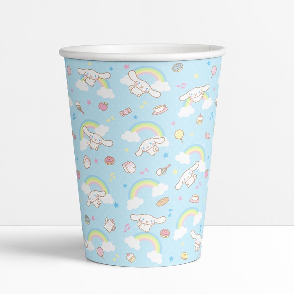 Cinnamoroll Temalı Bardak 8'li