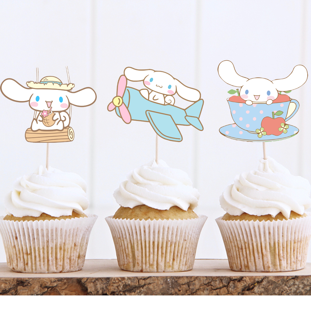 Cinnamoroll Temalı Özel Kesim Kürdan 6'lı