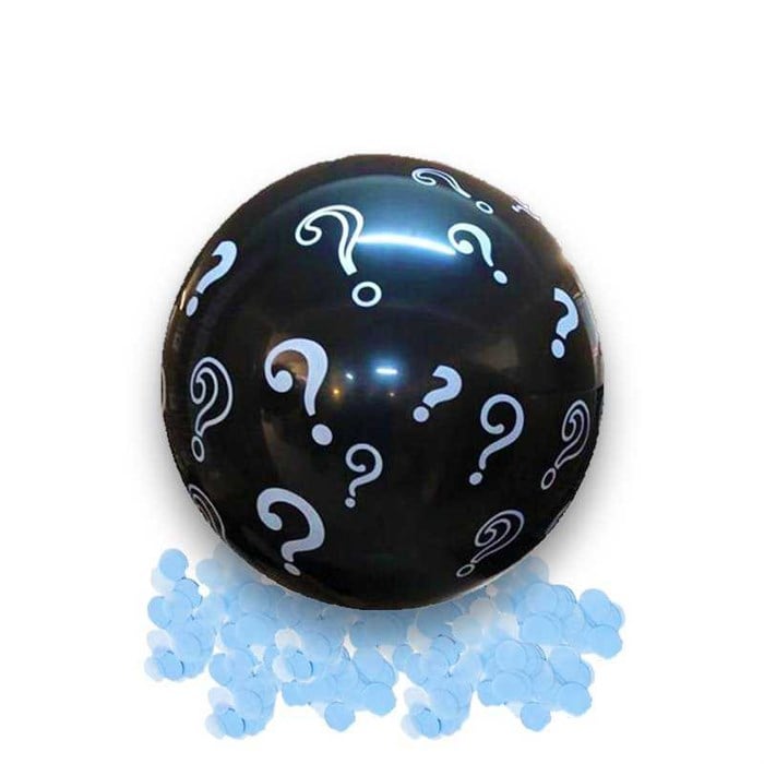 Cinsiyet Belirleme Partisi Balonu - Mavi - 45 cm