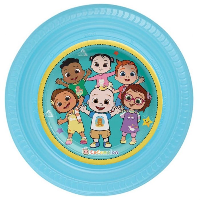 CoComelon Stickerlı Tabak - 5 Adet
