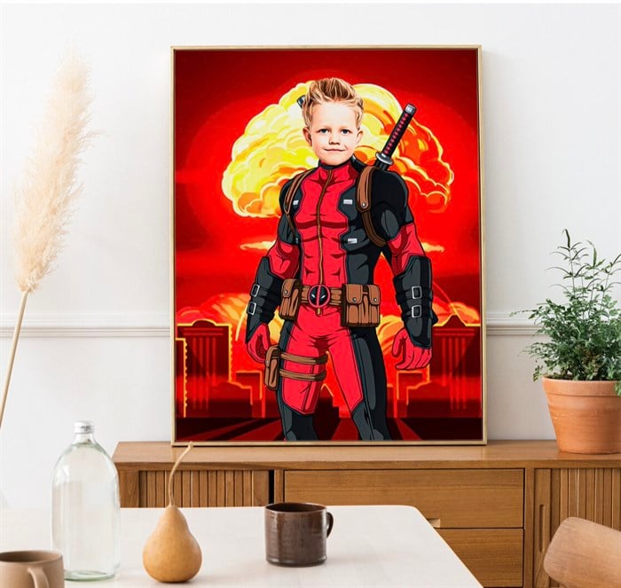 Deadpool Kişiye Özel Poster