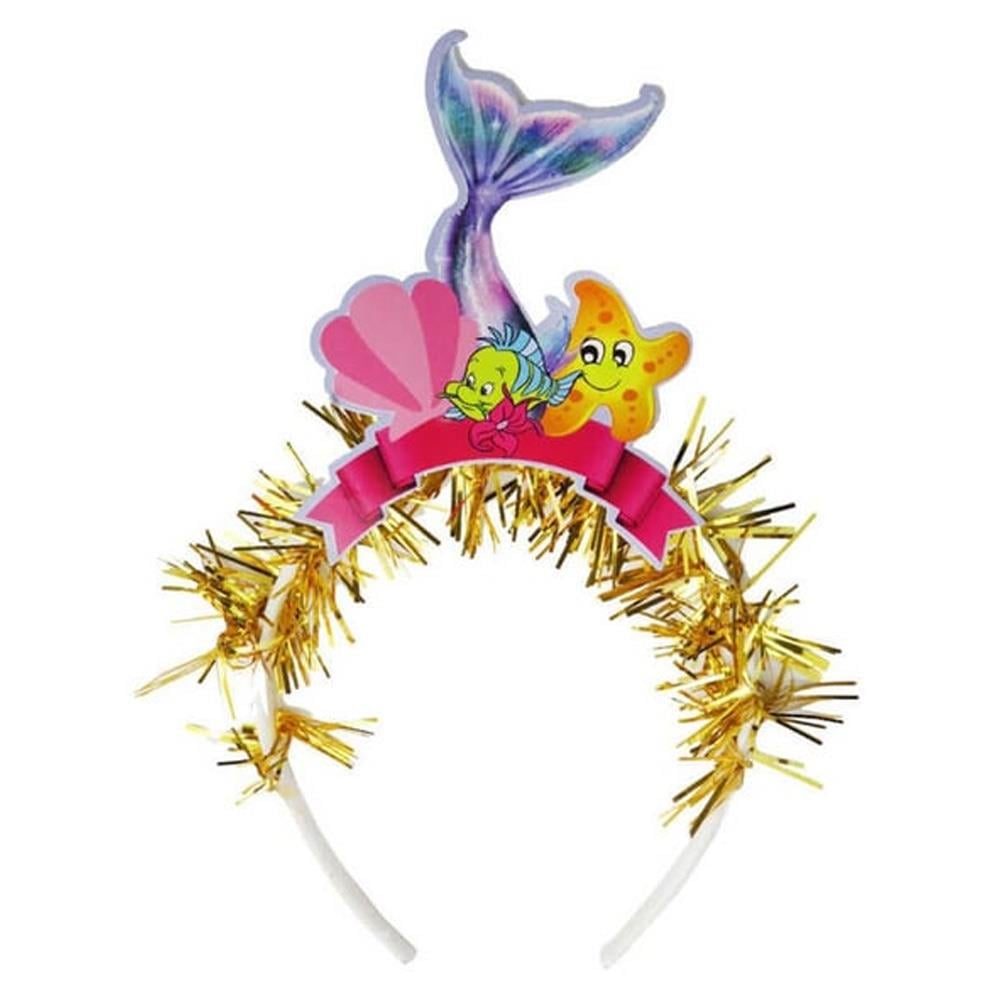 Deniz Kızı Temalı Kuyruklu Taç