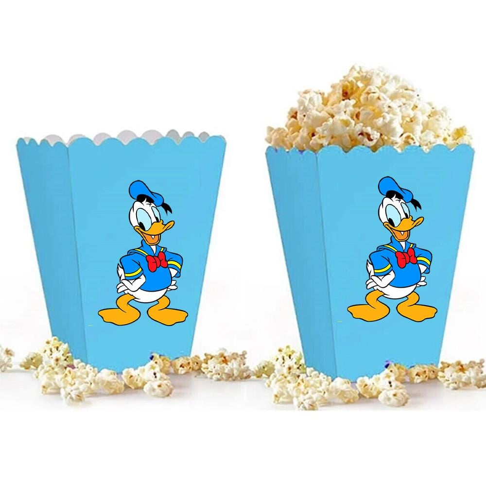 Donald Duck Temalı Popcorn Mısır Kutusu - 5 Adet