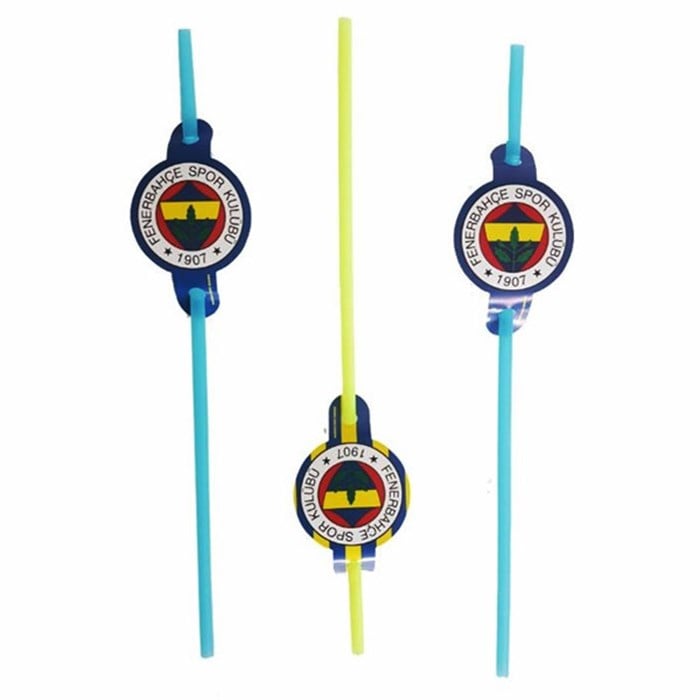 
Fenerbahçe Doğum Günü Temalı Lisanslı Pipet - 6 Adet

