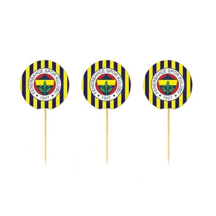 Fenerbahçe Parti Malzemeleri Kürdan Set - 20 Adet