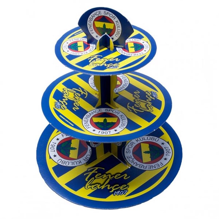 Fenerbahçe Parti Malzemeleri Lisanslı Kek Standı