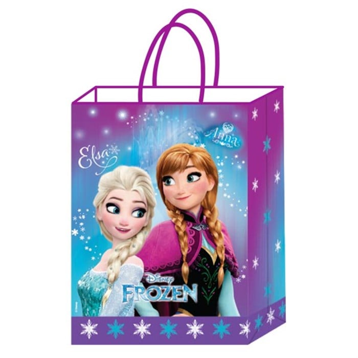 
Frozen Doğum Günü Temalı Karton Hediye Çantası - 1 Adet
