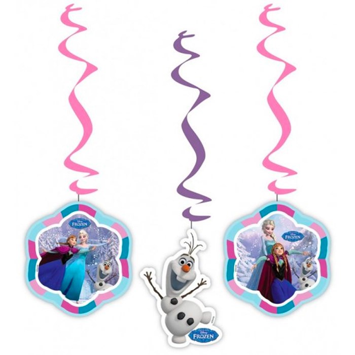 Frozen Temalı Yaylı Asmalı İp Süs
