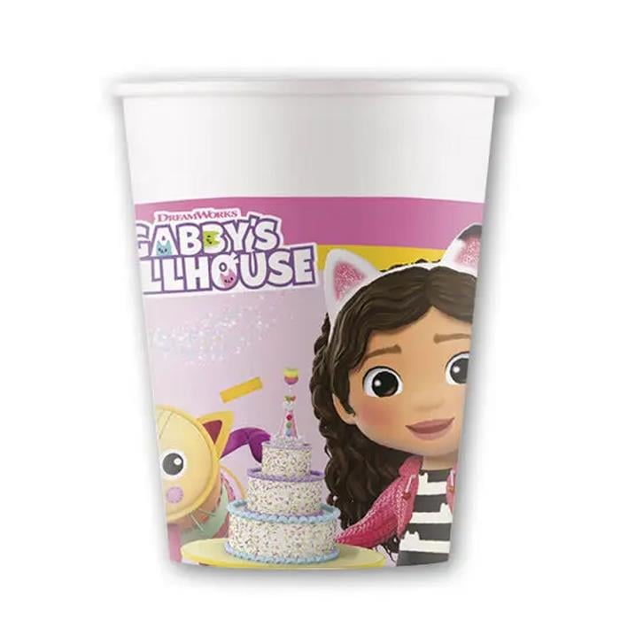 Gabby Dollhouse Temalı Bardak 5 Adet