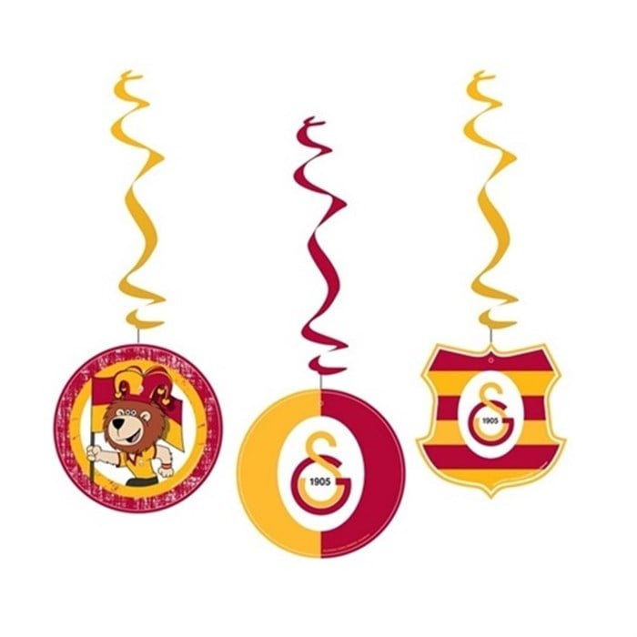 
Galatasaray Doğum Günü Temalı Lisanslı Asmalı İp Süs
