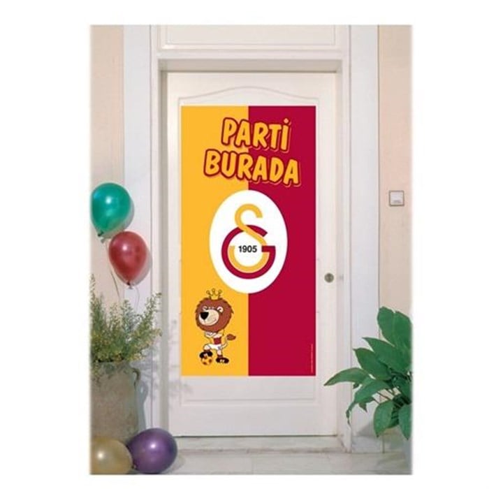 Galatasaray Temalı Kapı Banner - 1 Adet