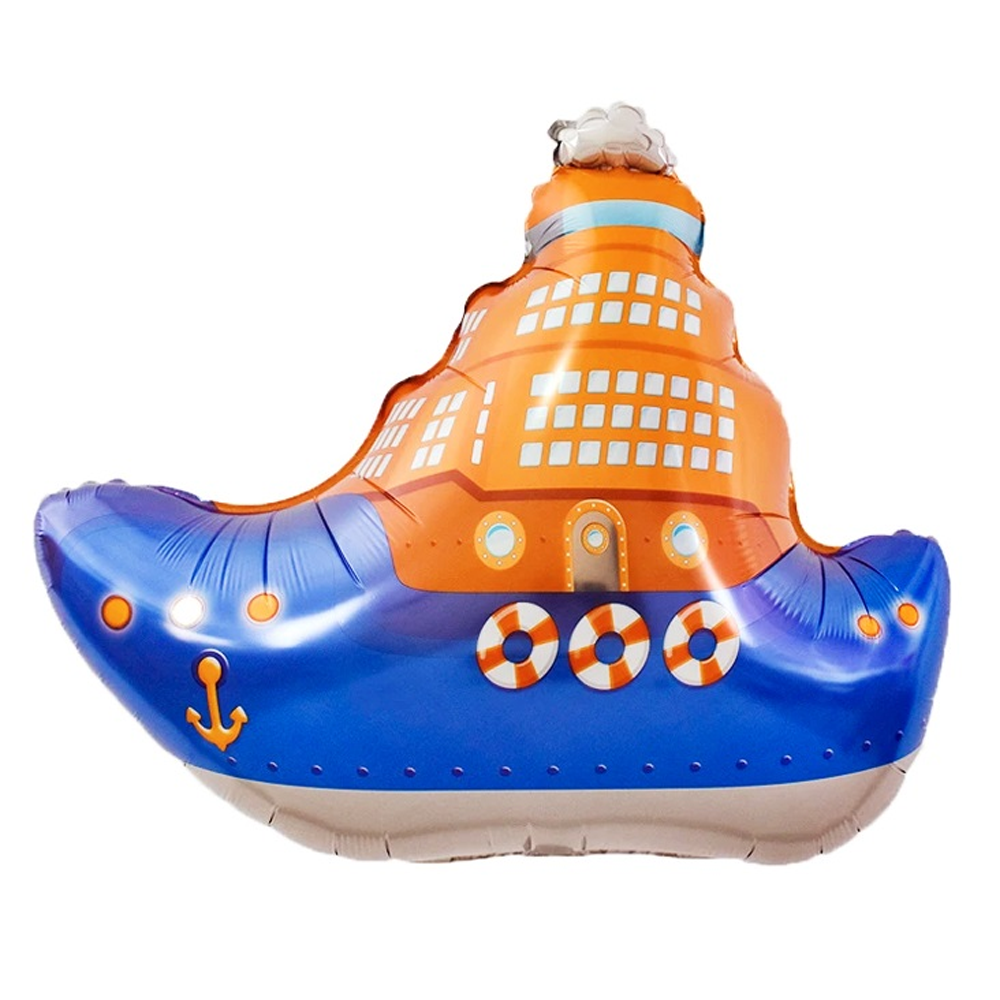 Gemi Temalı Folyo Balon