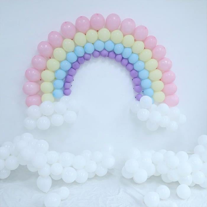 Gök Kuşağı Mini Balon Seti