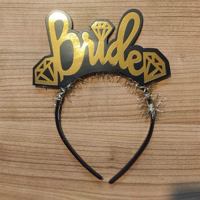 Gold Bride Karton Doğdun Taç