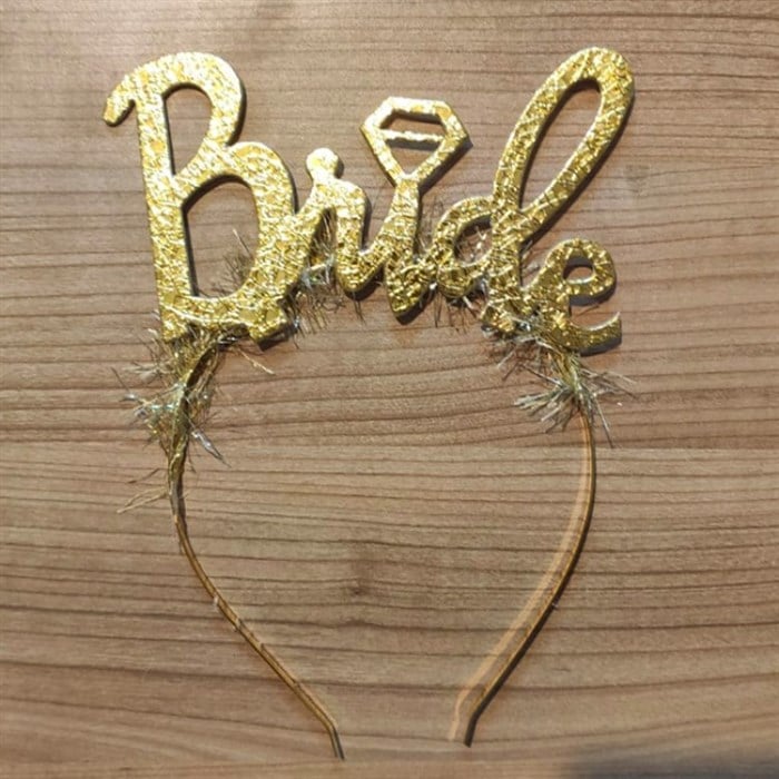 Gold Bride Tektaşlı Taç